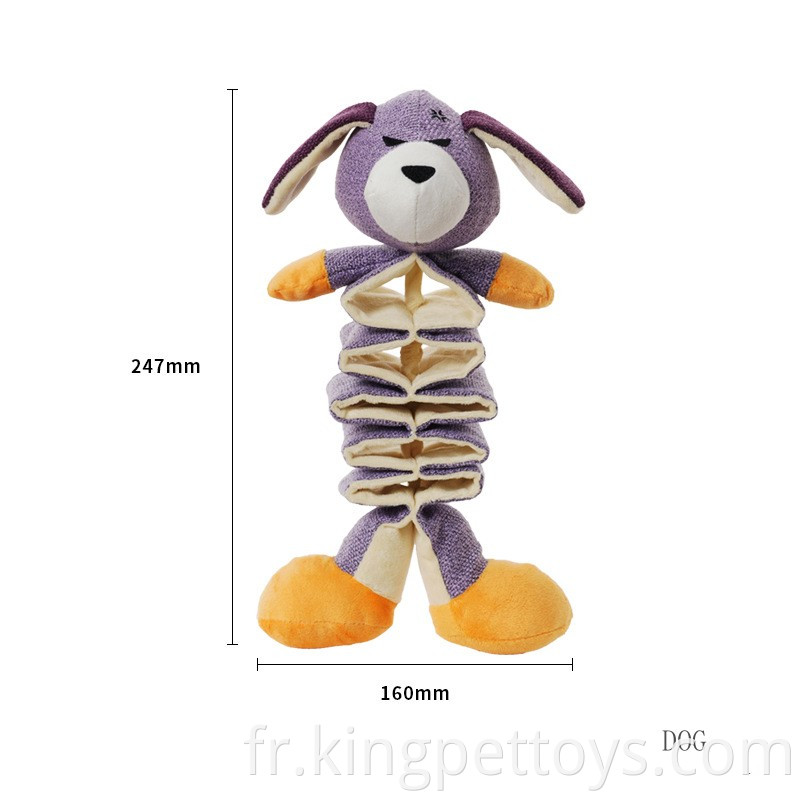 Bite Resistant Pet Plush Toy Bear